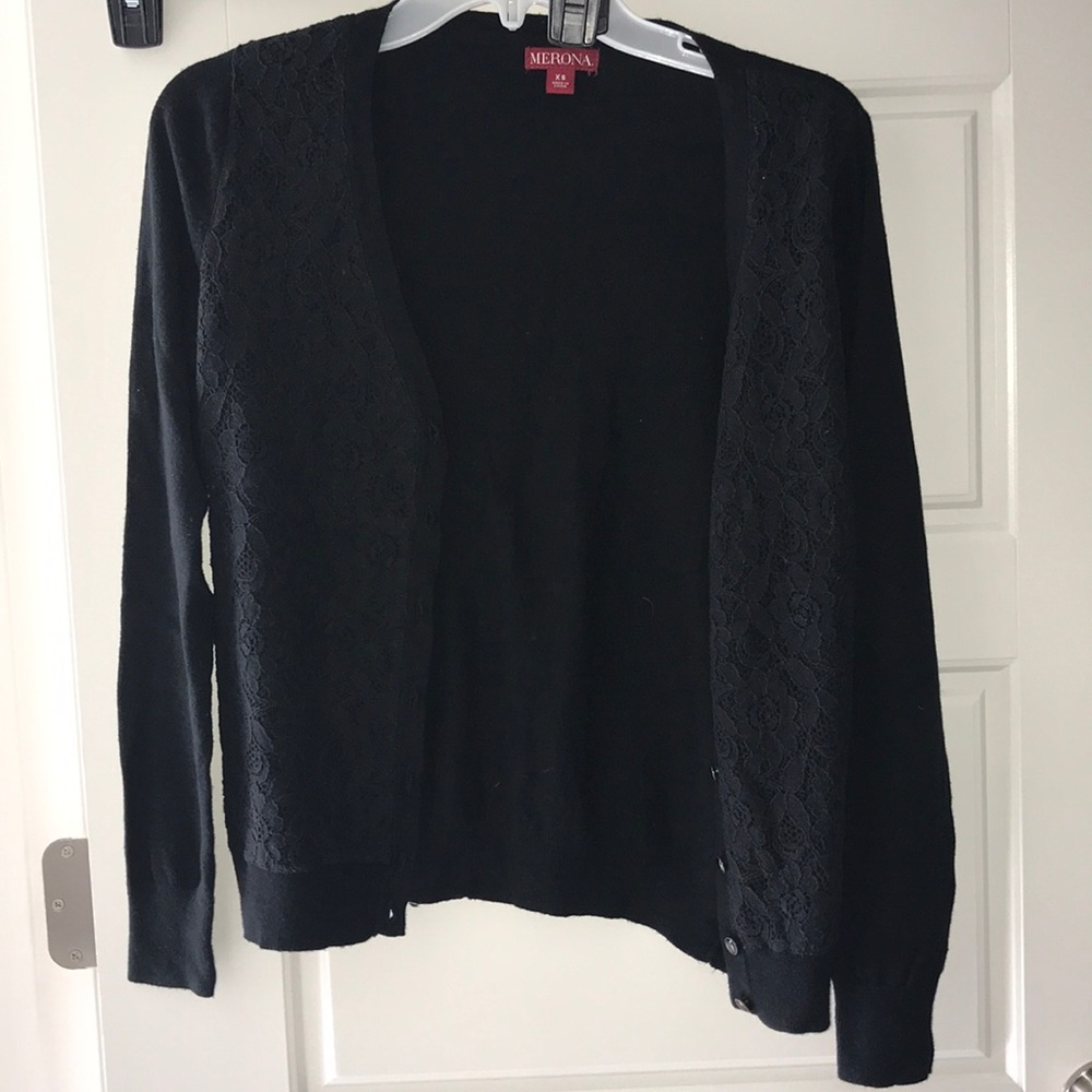 Merona crochet cardigan